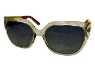 CHRISTIAN DIOR YELLOW WOMEN'S SUNGLASSES + CASE MYDIOR3R